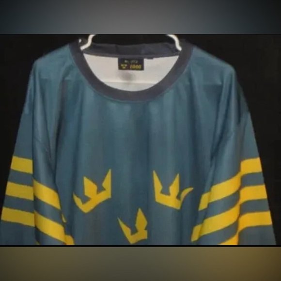 Sweden Swedish National Men's Ice Hockey Team #17 Jersey Large / XL Bauhaus - Picture 2 of 5